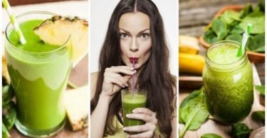 Jugos verdes para detoxicar el cuerpo