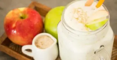 licuados para bajar de peso con avena y manzana