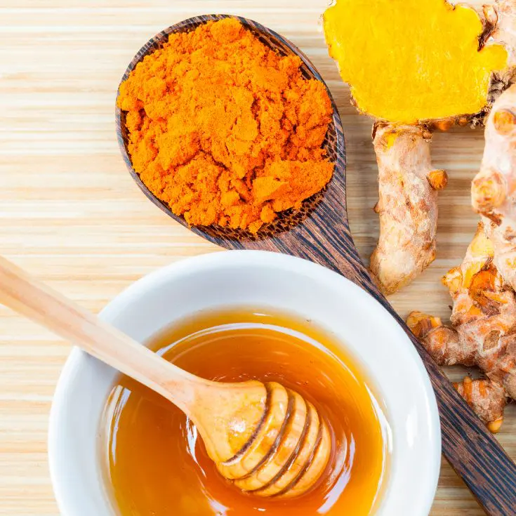 mascarilla curcuma y miel